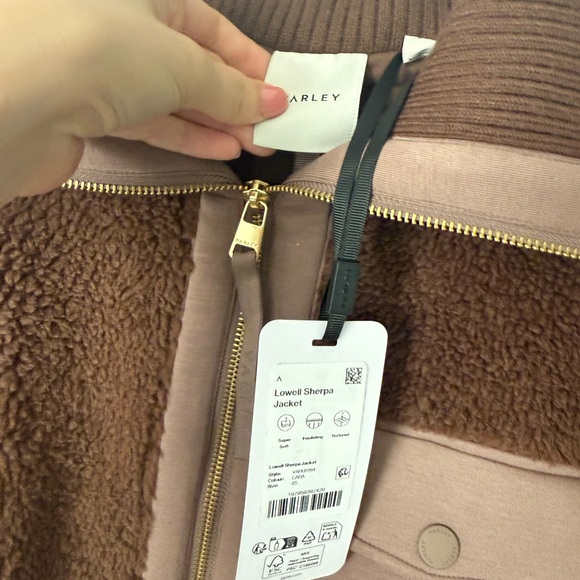 NWT Varley Lowell Sherpa Jacket - Picture 4 of 5